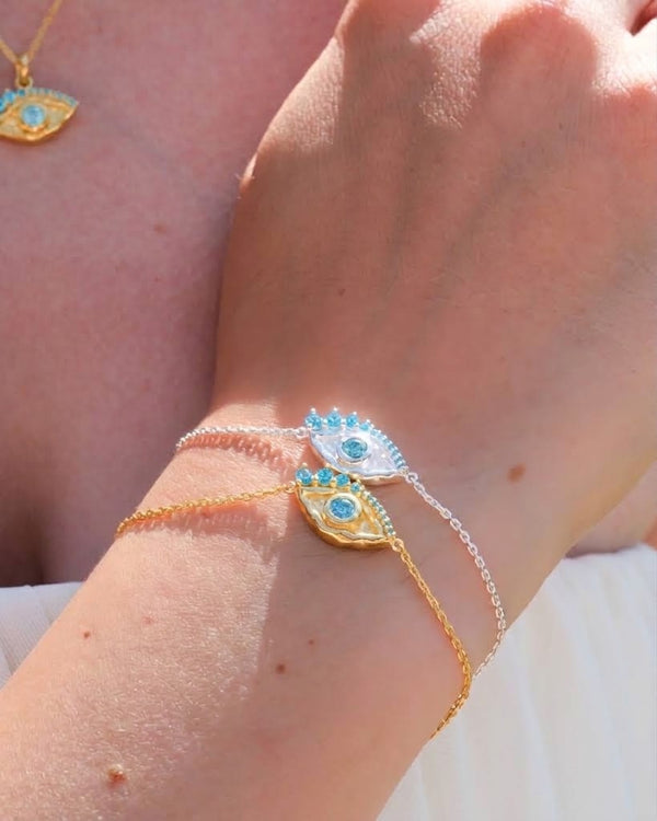 Poseidon Wave Eye Bracelet