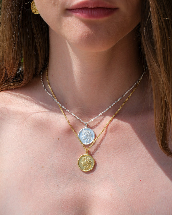 Dionysus Coin Necklace