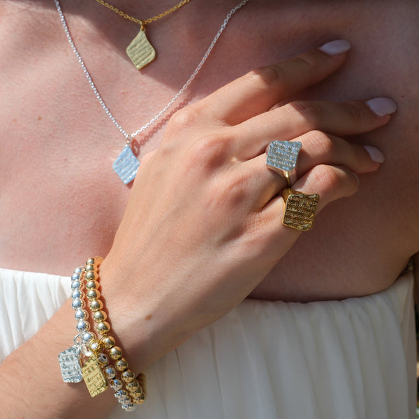 Aphrodite Love Words Ring