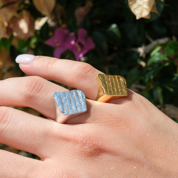 Aphrodite Love Words Ring