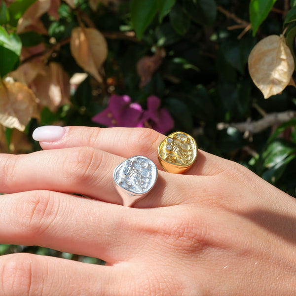 Athena Wisdom Owl Ring