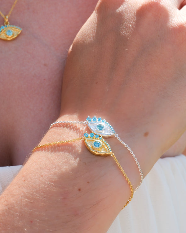Poseidon Wave Eye Bracelet