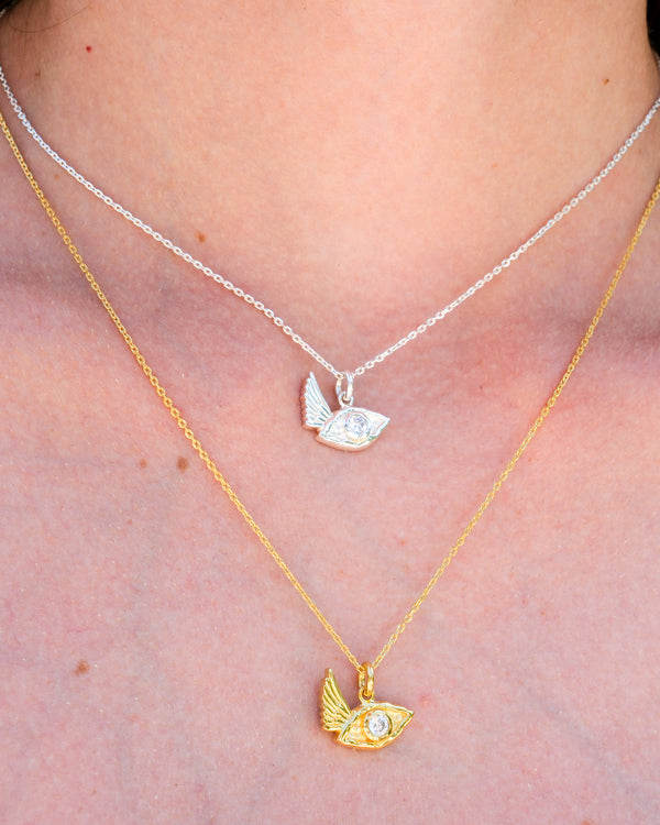 The Messenger's Eye Necklace
