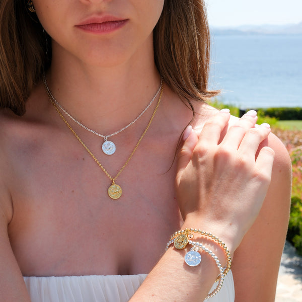 Pegasus Coin Necklace