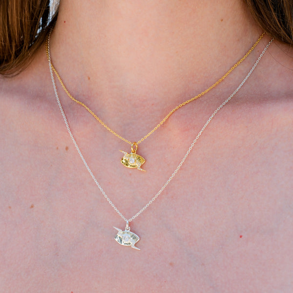 Zeus Bolt Eye Necklace