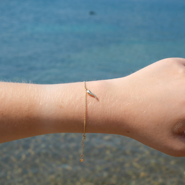 Chilli Wonder - 14K Solid Gold Bracelet