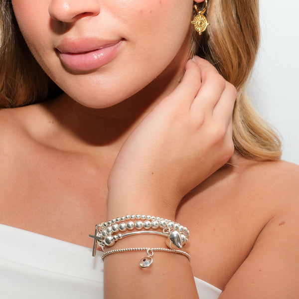 Love Faith Luck bracelet Set