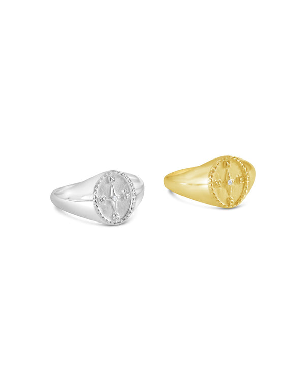 My Journey Compass Ring