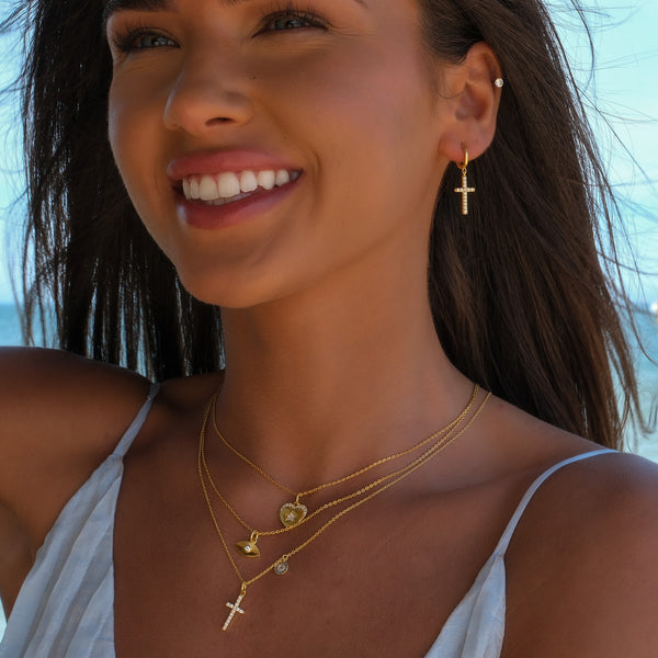 Ocean Sunrise Eye Necklace