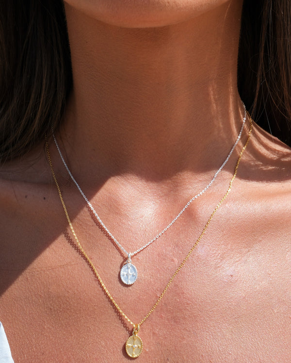 My Journey Compass Necklace