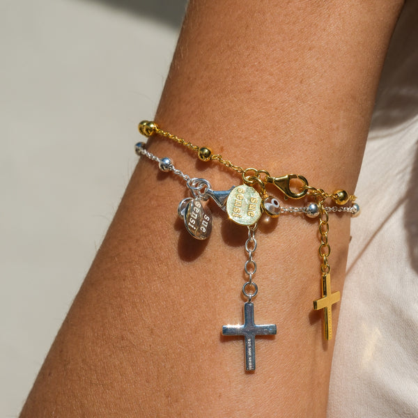Rosary bracelet