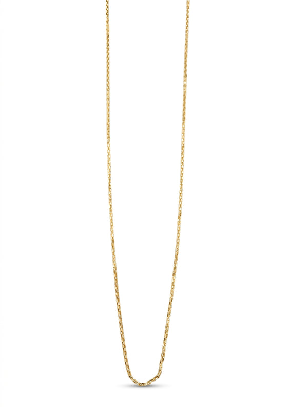 9K or 14K Solid Gold Chain