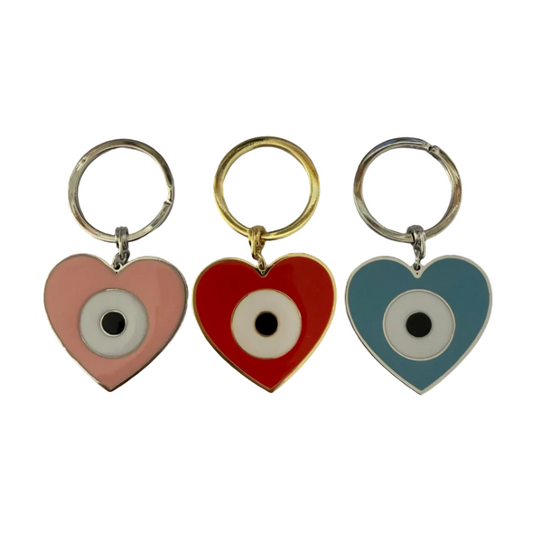 Eye Heart Keyring