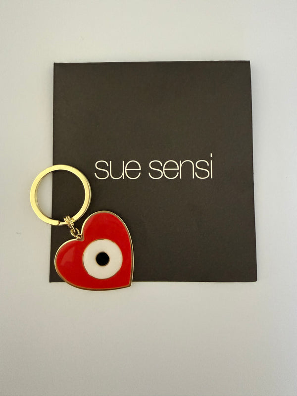 Eye Heart Keyring