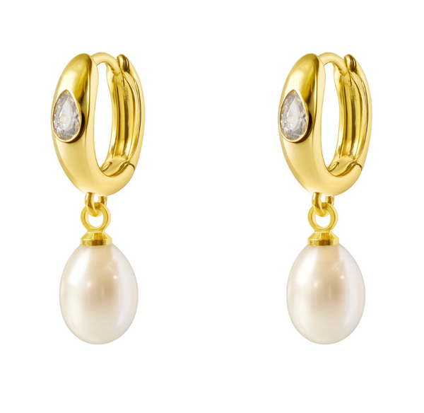 Graceful Pearl Earrings