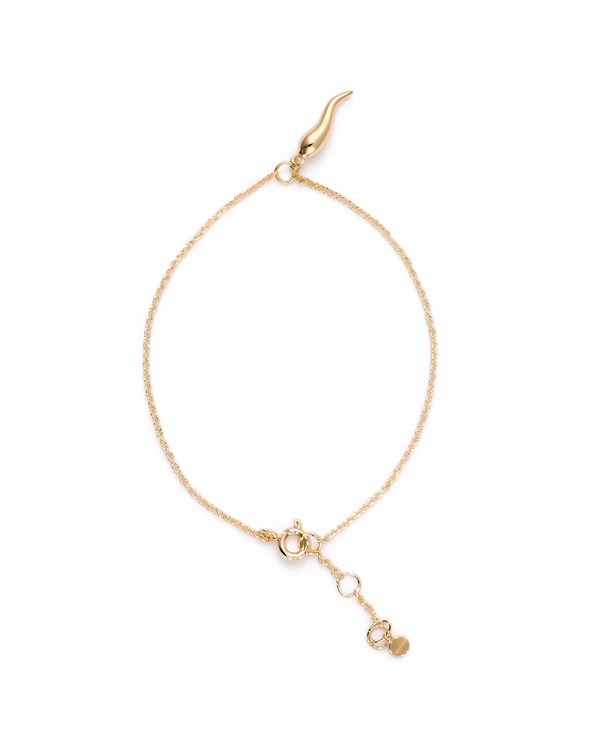 Chilli Wonder - 14K Solid Gold Bracelet