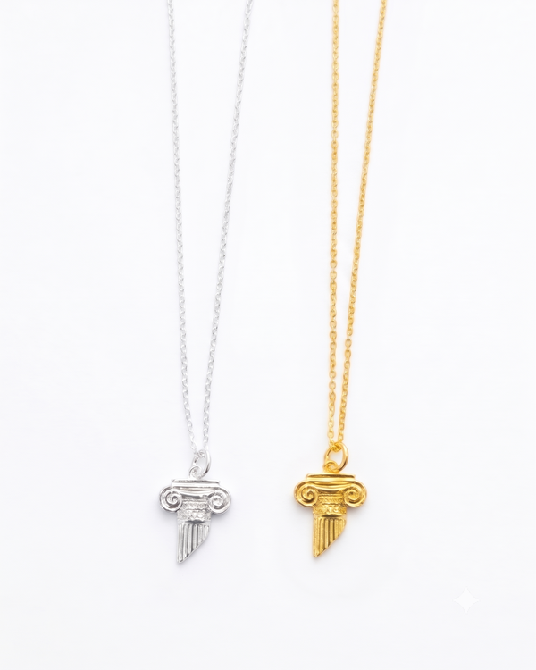 Greek Column Necklace