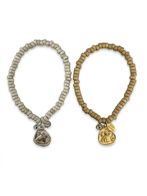 Athena Wisdom Owl Bracelet