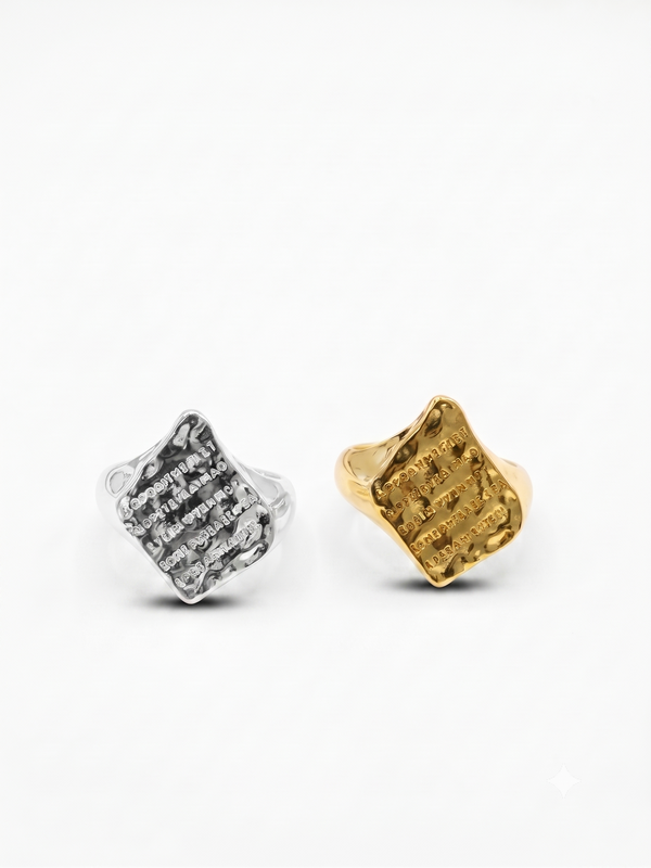 Aphrodite Love Words Ring