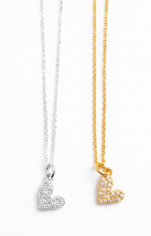 Sparkle Heart Necklace
