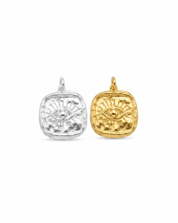Treasure Me Forever Pendant in Sterling Silver and 18K Gold Plated