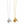 Hephaestus Chilli Necklace in Sterling Silver and 18K Gold Plated