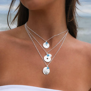 Greek Lucky Coin necklace - Sue Sensi