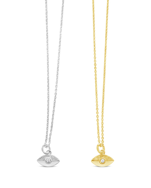 Ocean Sunrise Eye Necklace