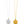 Hera Eye Necklace in Sterling Silver and 18K Gold Plated