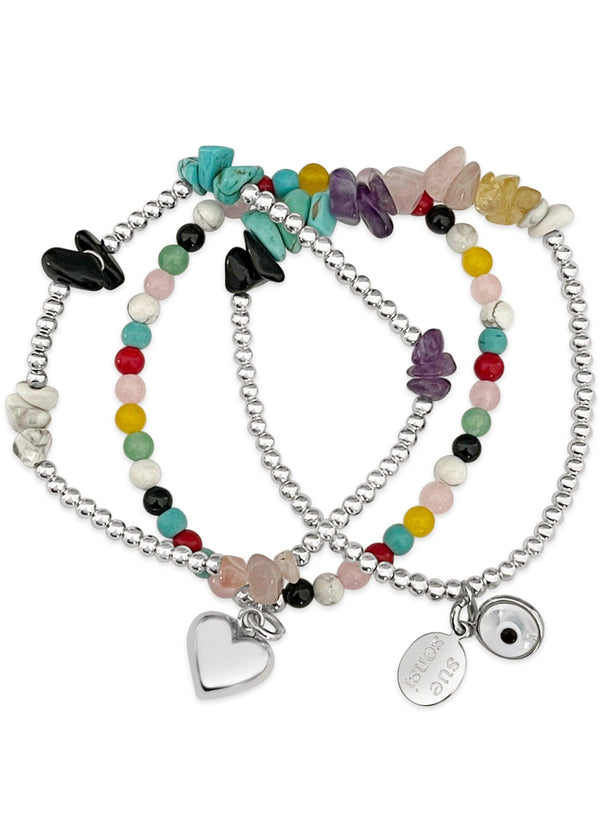 Wear for balance,peace and more bracelet set