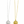 Apollo Sun Necklace in Sterling Silver and 18K Gold Plated