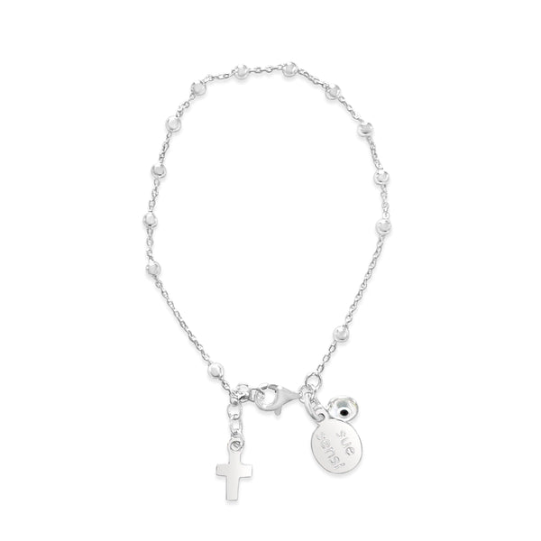 Believe rosary bracelet - Sue Sensi