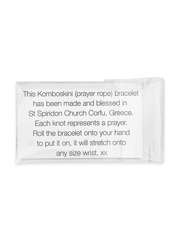 Prayer rope mens Komboskini bracelet - Sue Sensi