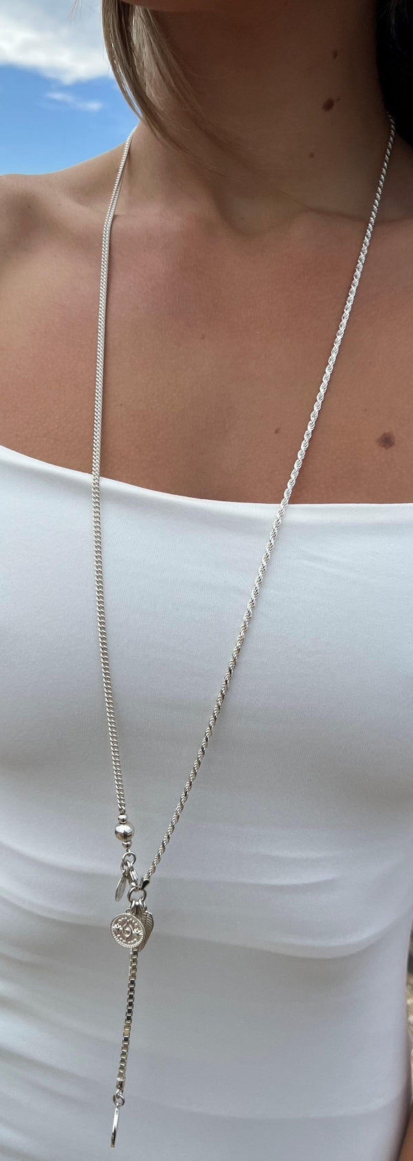 Simply Sterling necklace - Sue Sensi