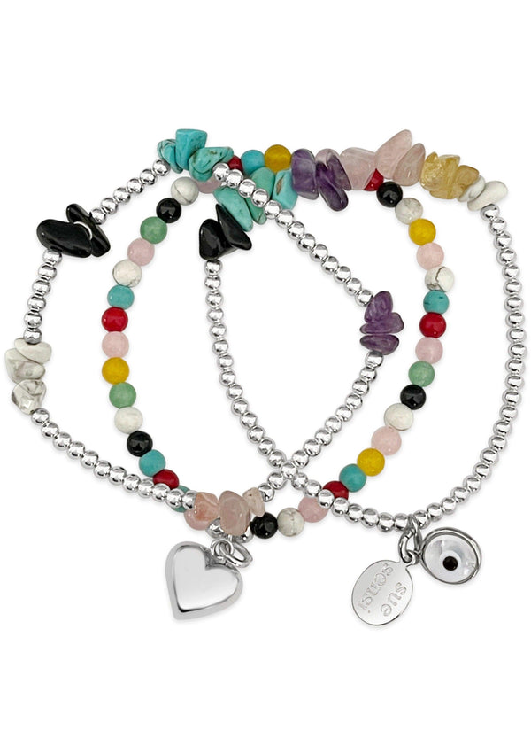 Wear for Balance & Peace Bracelet Set - Sue Sensi
