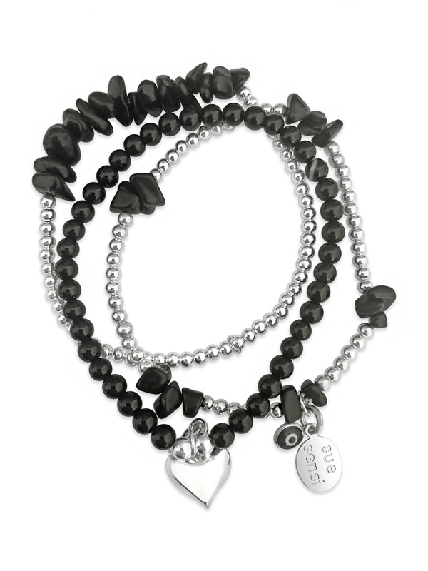 Wear for strength & courage bracelet set - Sue Sensi